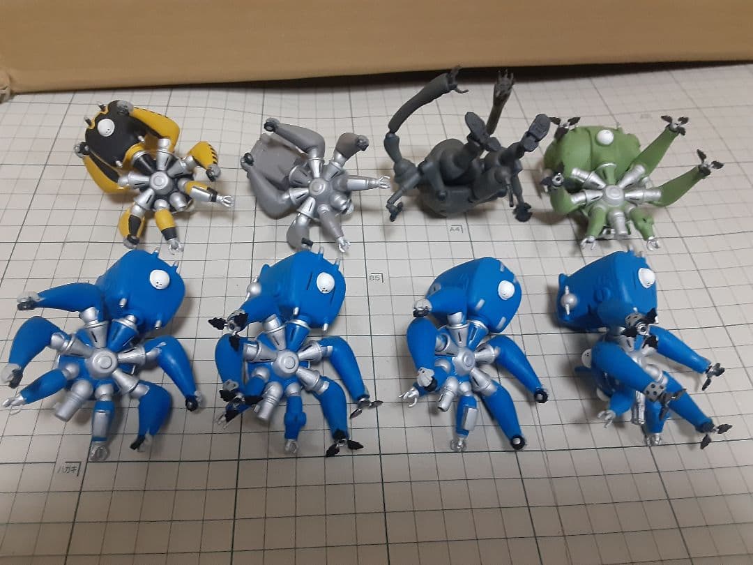 攻殻機動隊 タチコマ・コレクション トレーディング　フィギュア　８種