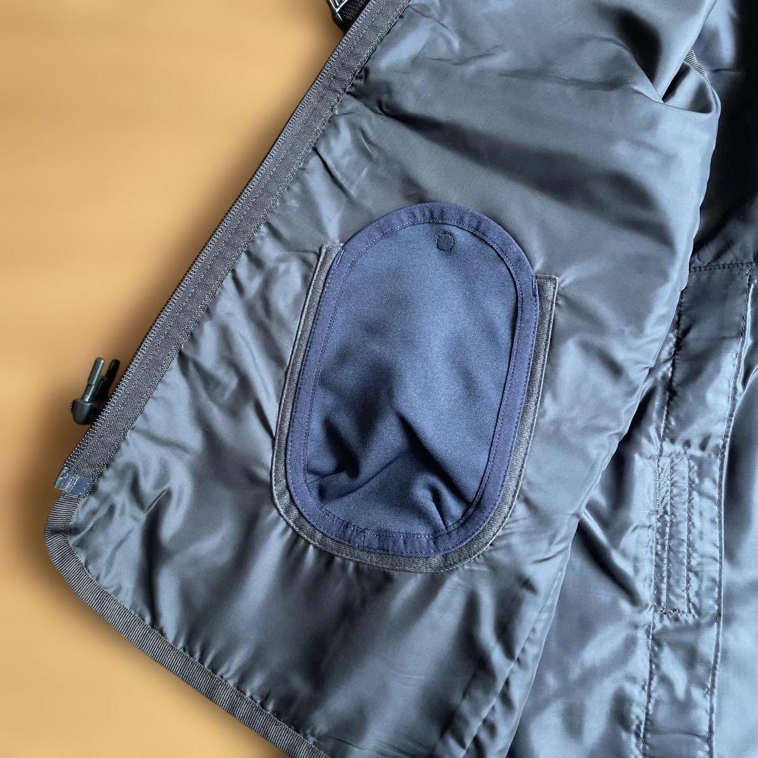 Lノースフェイスカモフラ迷彩5ポケットフィッシングベストタグ付き