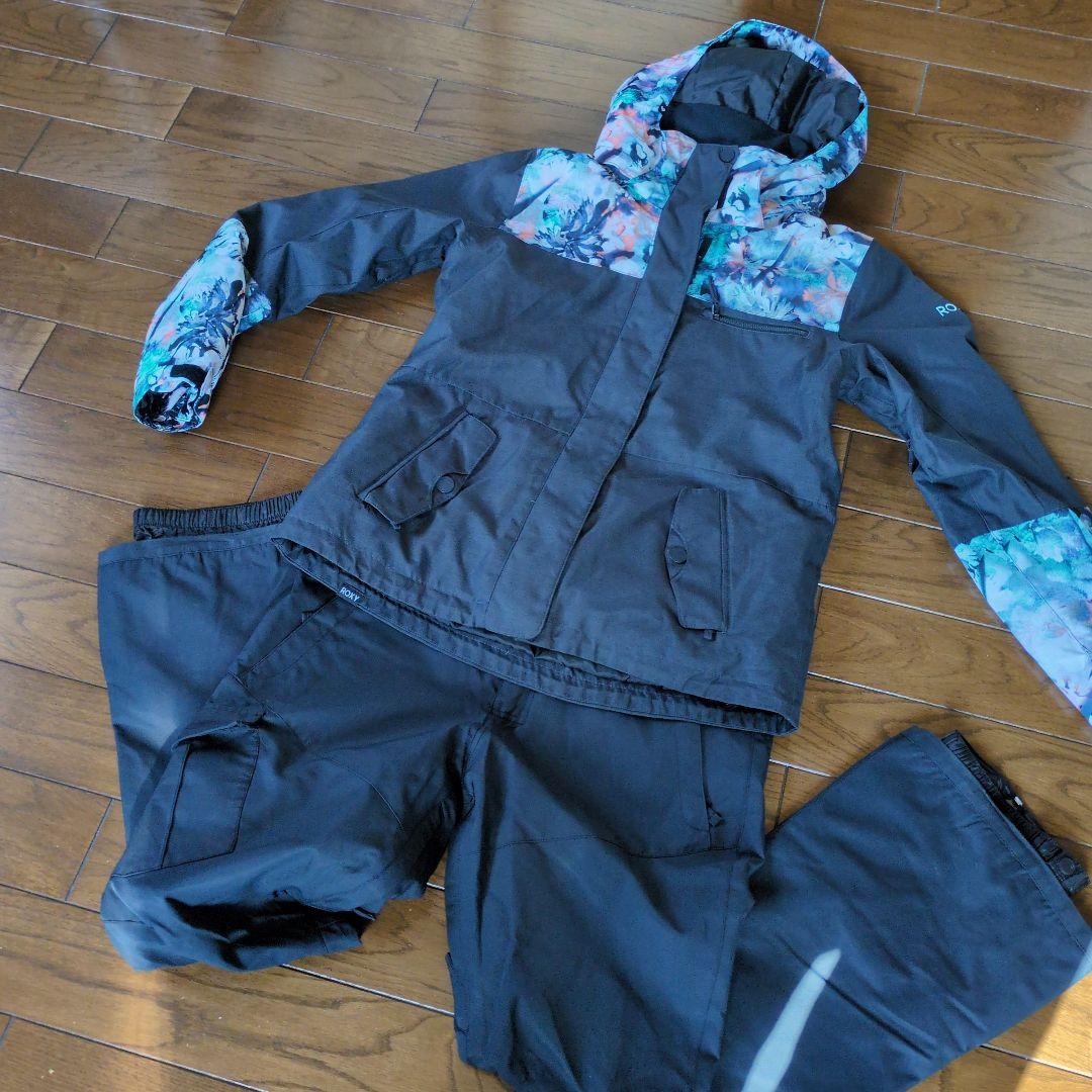 スノボウェア　ROXY　ボンディング　撥水パーカー　ビラボン　ビブパンツ
