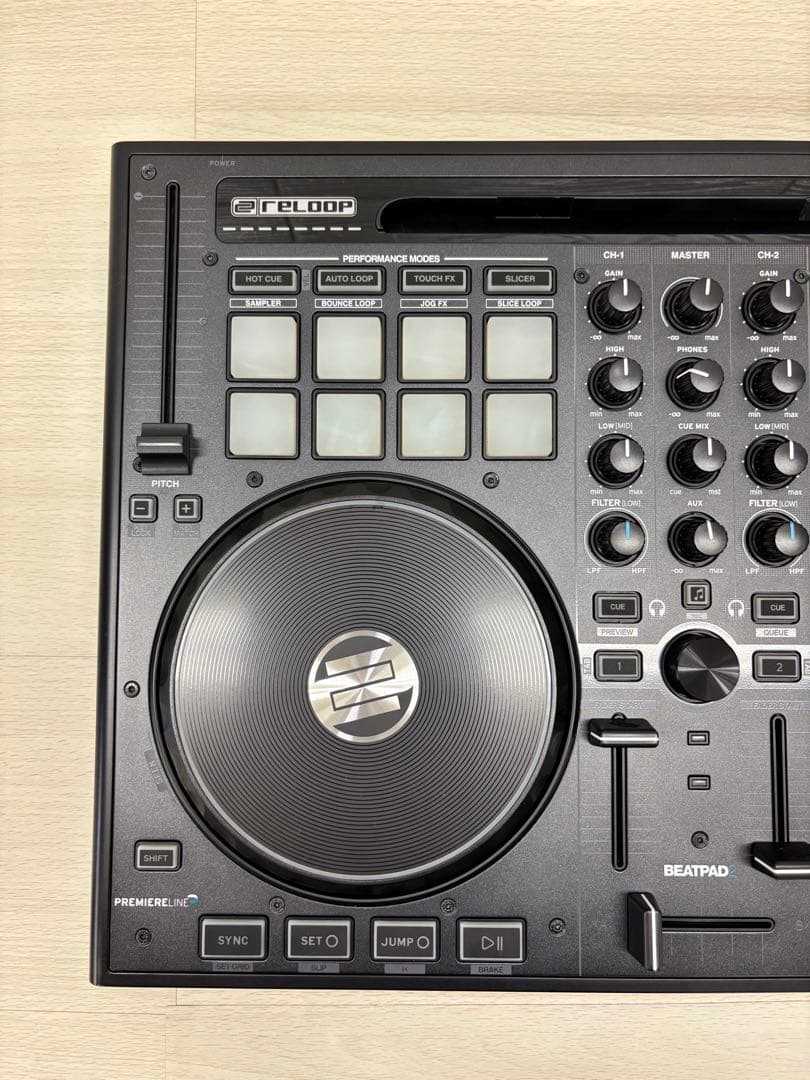 Reloop/PCDJコントローラ BEATPAD2 djay対応
