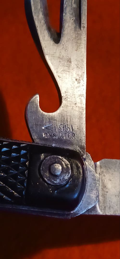 1951年　英国製　H.M. Slater　英国軍ナイフ　ヴィンテージ