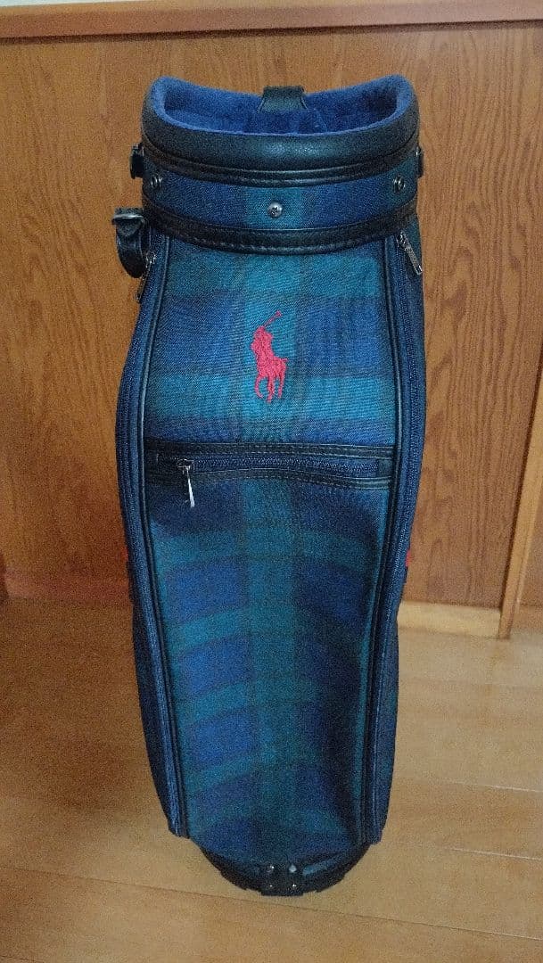 ポロ ラルフローレン　キャディバッグ　ブラックウォッチチェック