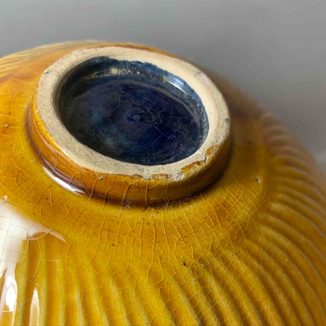 中国 三彩唐子図碗　f2250207