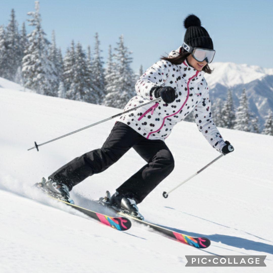 美品 Phenix フェニックス ガールズ スキーウェア 上下 150 ドット柄