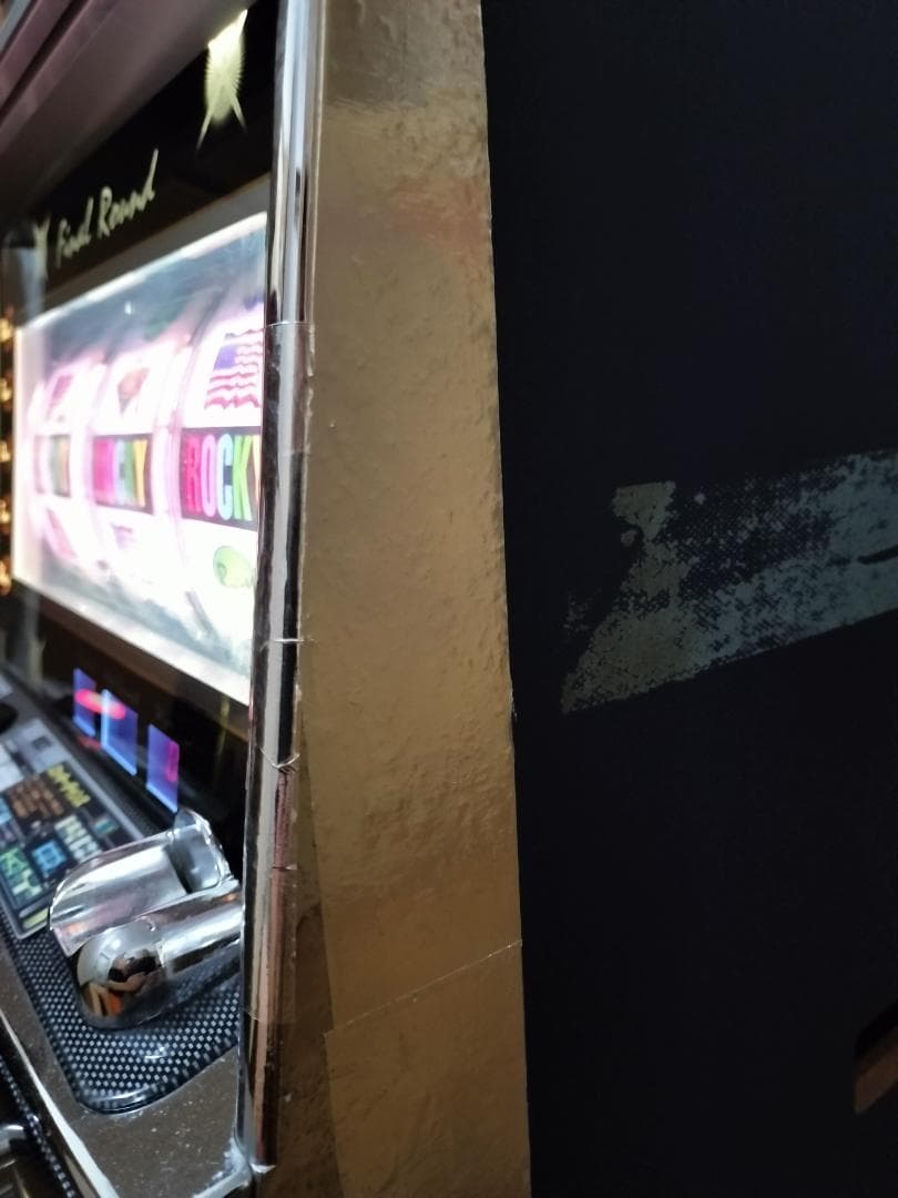 【パチスロ実機】高砂★ロッキー【オートプレイ付不要機付】４号機・レア・人気