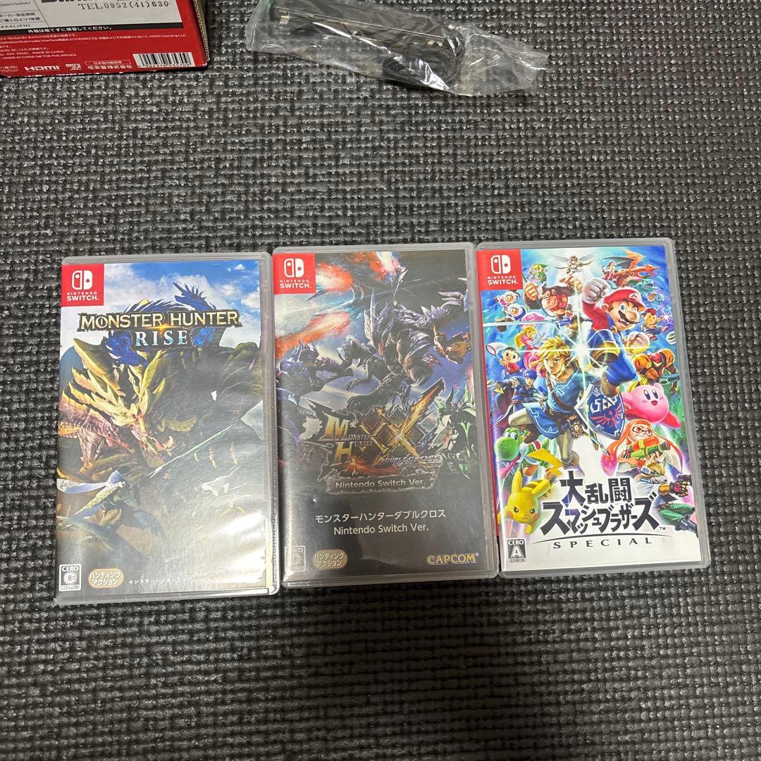 Nintendo Switch 本体、周辺機器、ソフト　セット