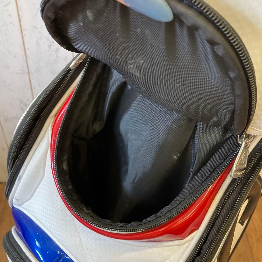 ルコック スポルティフ キャディバッグ ゴルフバッグ ビックロゴ トリコロール