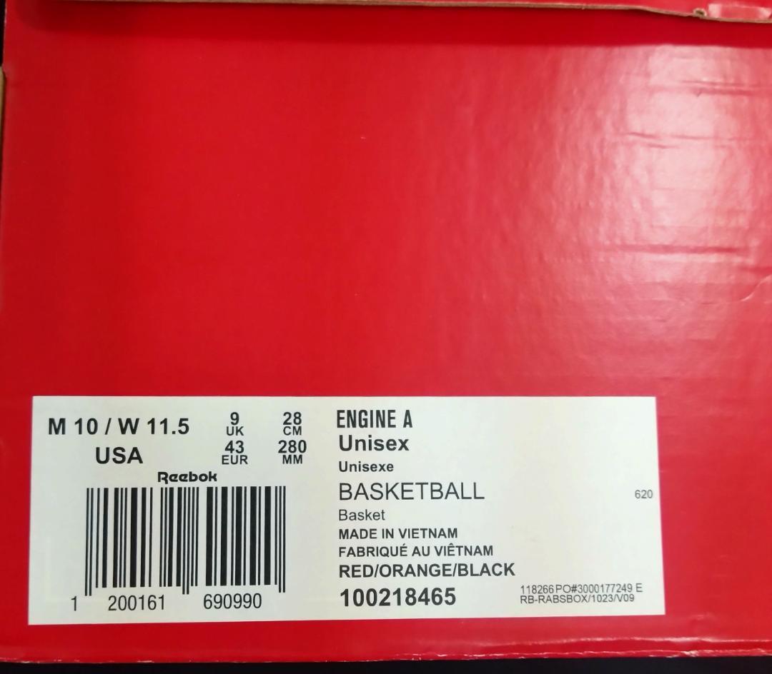 シューズ(男性用) REEBOK ENGINE A US10 28cm