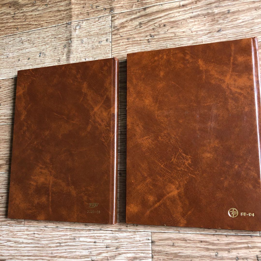 ブランド品な切手ストックブック2冊218×160mm各12ページ6段透明シート！