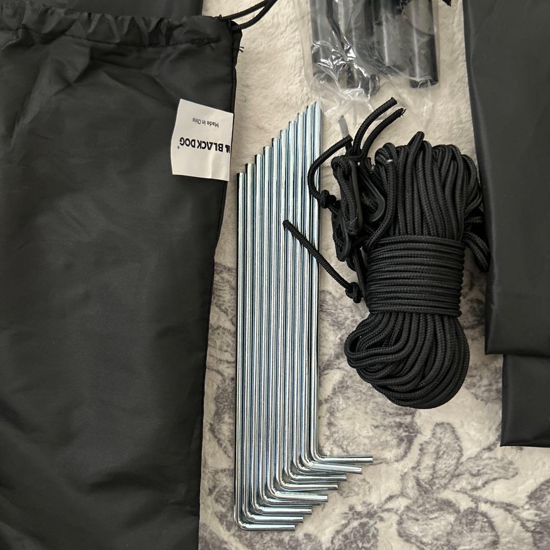 ネイチャーハイク ブラックドッグ ワンタッチテント 設営超絶簡単