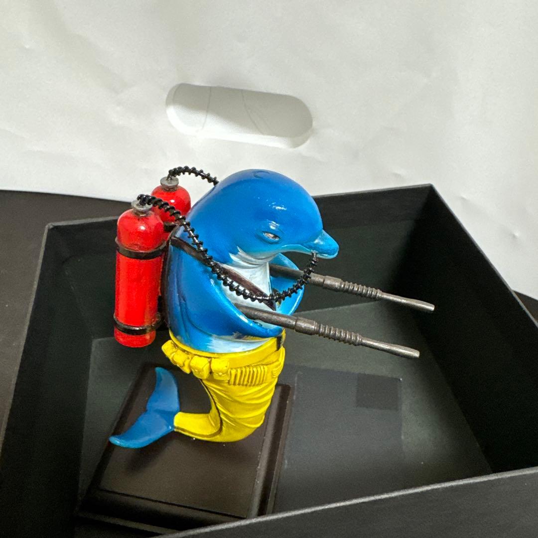 イルカがせめてきたぞっフィギュア　塗装済み完成品