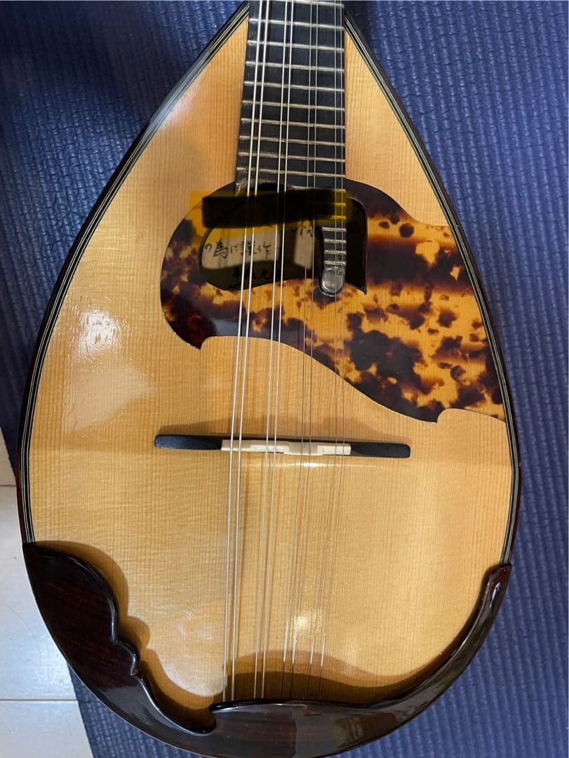 美品 落合忠男 手工品 マンドリン 1989年製