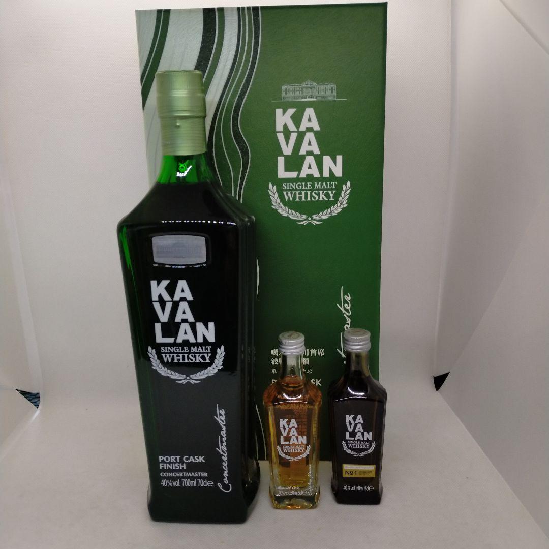 未開栓　KAVALAN シングルモルトウイスキー セット
