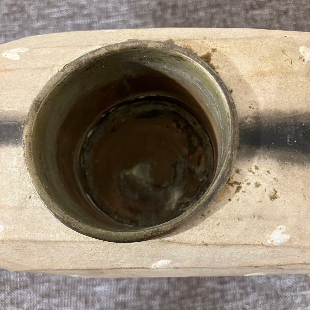 奈良一刀彫　鹿　木彫り人形　奈良蔵出　骨董　アンティーク　春日曼荼羅　おん祭り