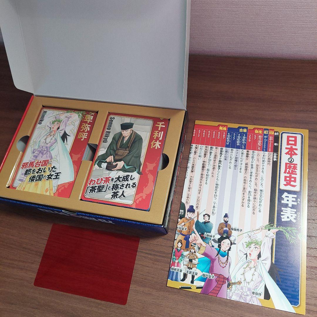 【新品同様】日本の歴史 講談社 学習漫画 全巻セット 特典歴史人物データカード付
