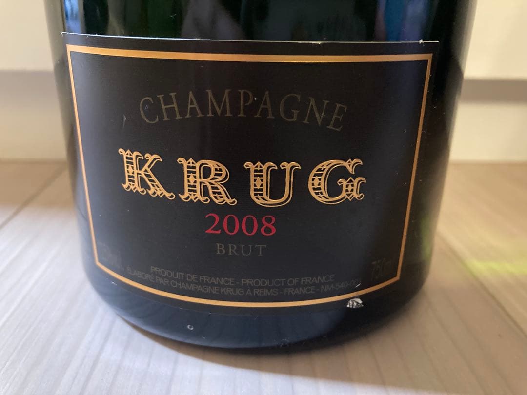 クリュッグ シャンパーニュ ブリュット ヴィンテージ 2008年 シャンパーニュ