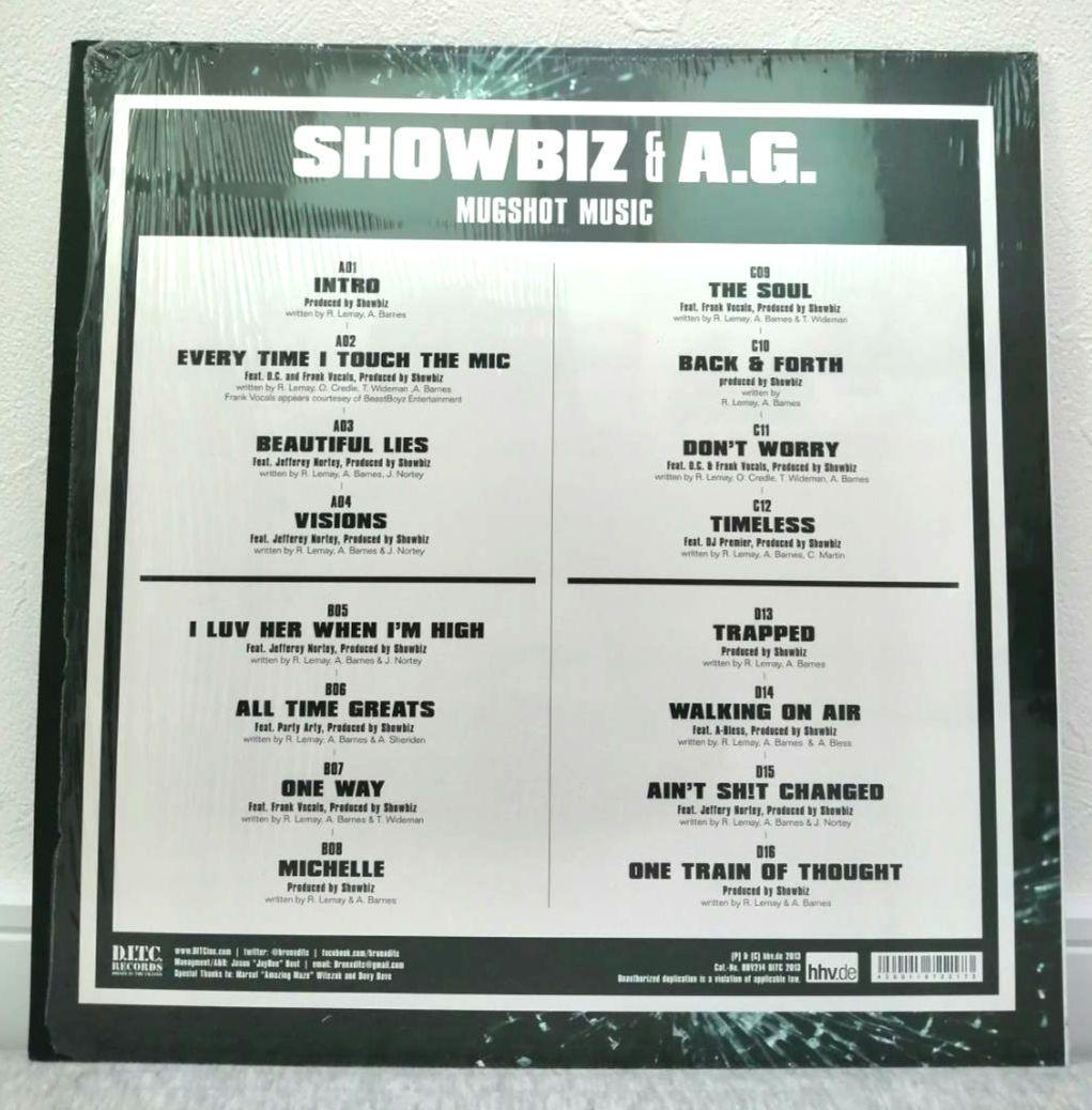 【美品】Showbiz & A.G. / Mugshot Music 2LP