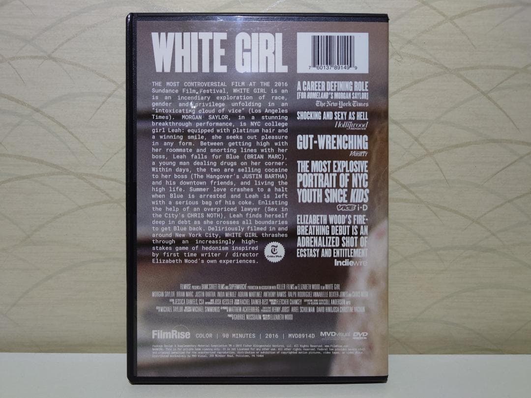 WHITE GIRL 　DVD