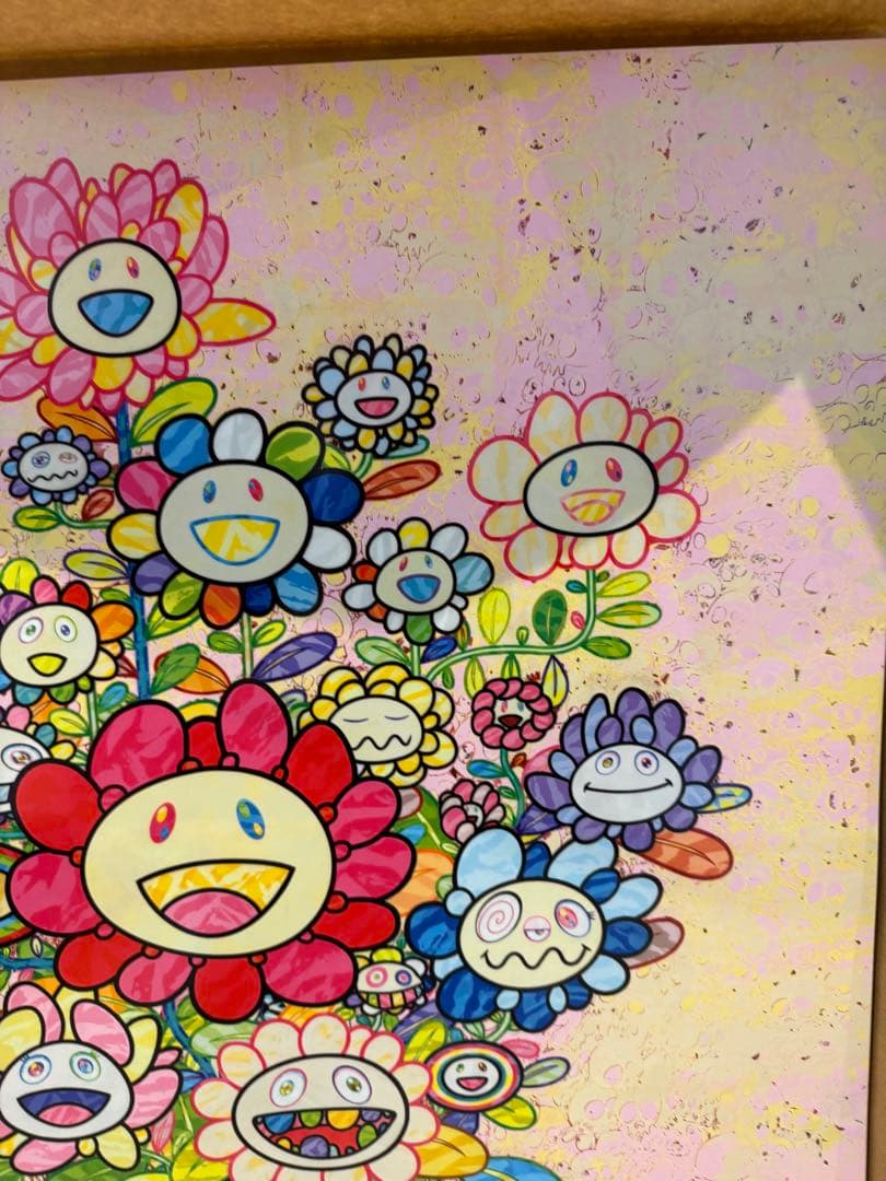村上隆 版画 限定300部 \"ザオウーキーのお花の絵へのあこがれ\"