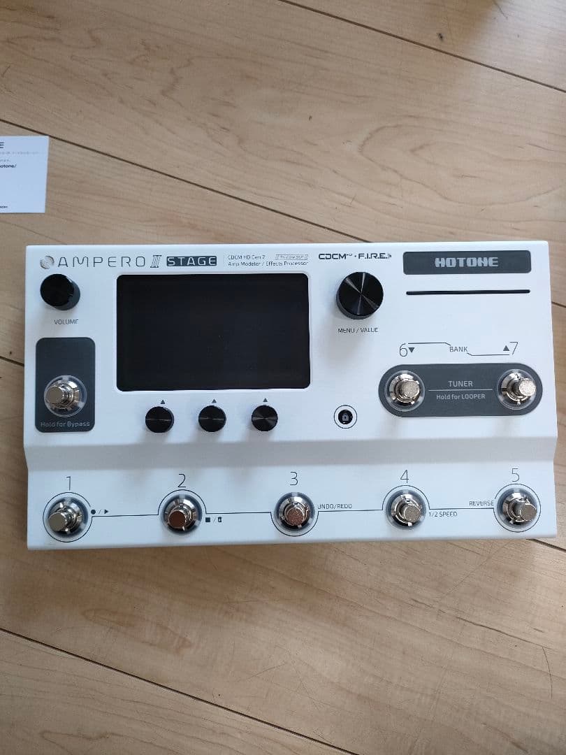 ギター Hotone Ampero II Stage