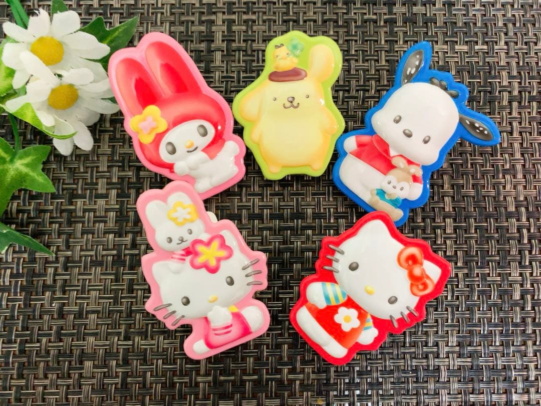 非売品　ハローキティ サンリオ　キャラクターズ　マスコットクリップ　希少