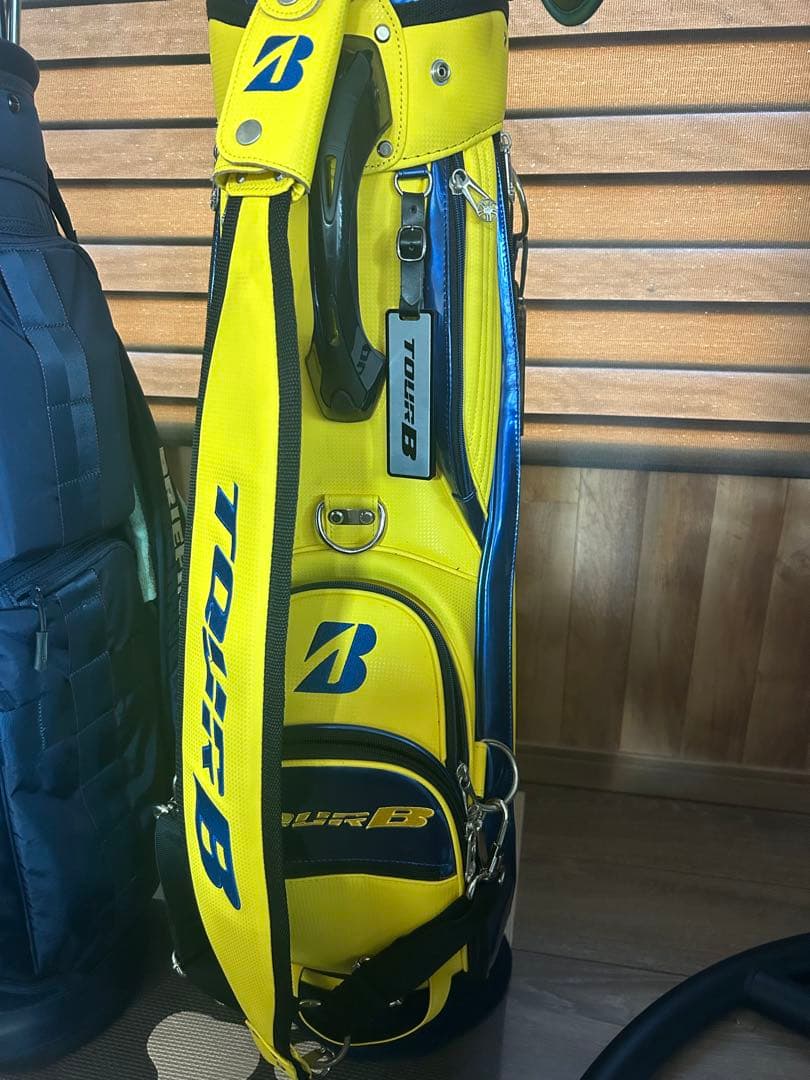【希少⭐︎イエロー】tourB キャディバックバック