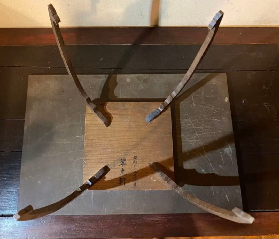 アンティーク　指物飾り台・花台・香台 ヴィンテージ　レア