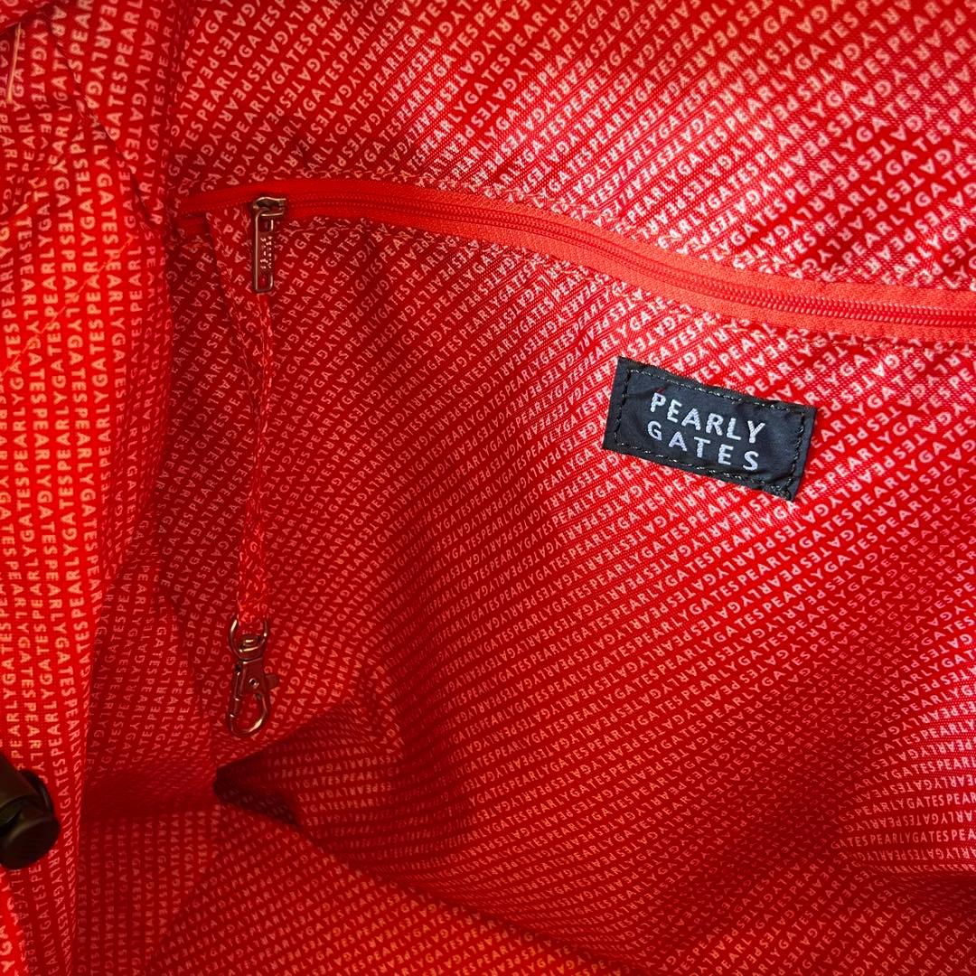 PEARLY GATES ロッカーバッグ　ストライプ　トートバッグ