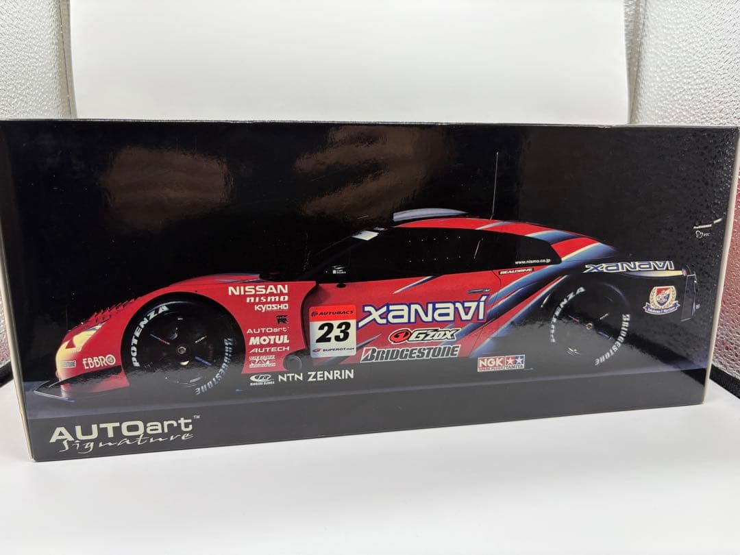 ぽ*と様 オートアート1/18 ニッサン GT-R SUPER GT 2008