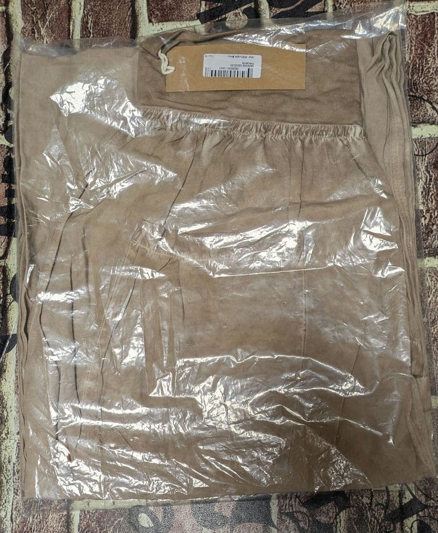 サルセーションウェア新作ワイドパンツライトブラウンМサイズ未開封品