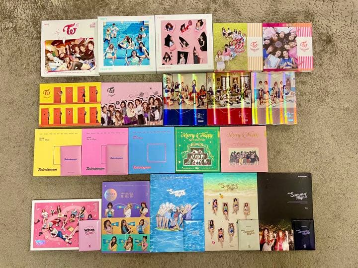 (超レア！)歴代TWICEミニアルバム一式