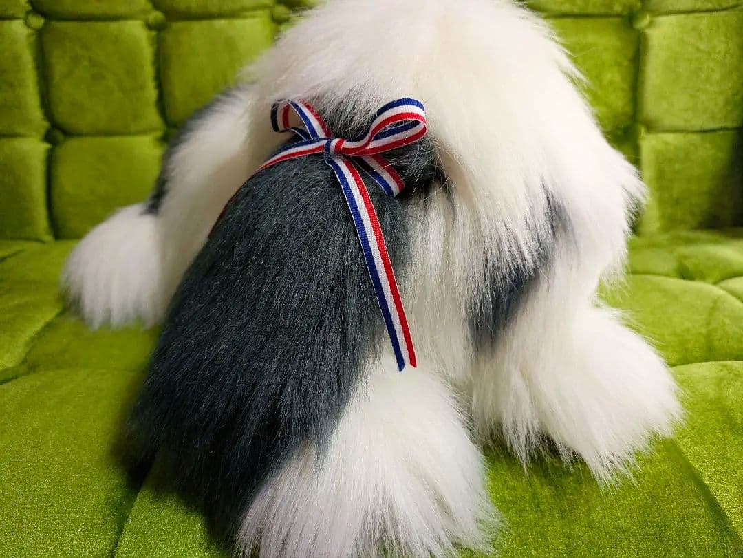 リアルなワンちゃん犬のぬいぐるみ　70㎝くらい　 シープドック
