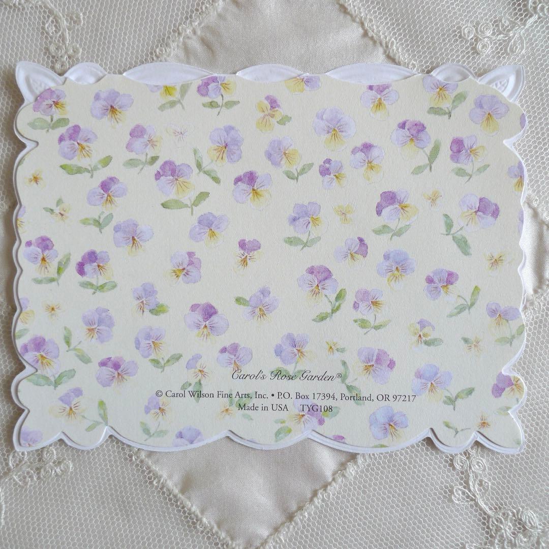 【くまはな様】C40 キャロルウィルソンのカード3枚セット(1,980)