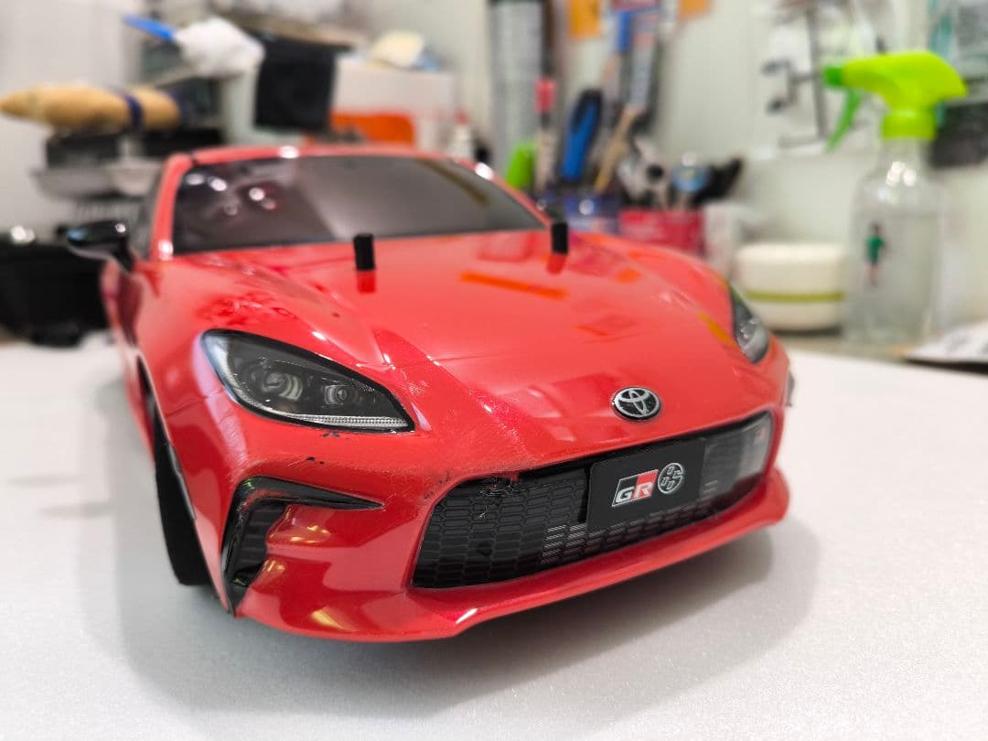 タミヤTT-02 トヨタGR 86　ドリフトタイヤ付き