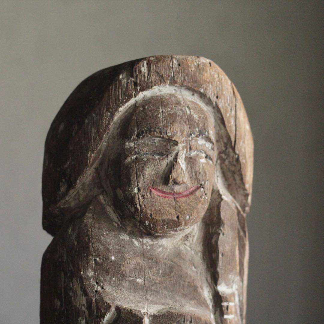 木彫 田の神様 たのかんさあー 古道具 オブジェ 田の神さま 田の神