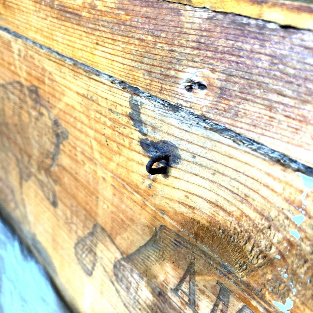 フランスアンティーク猫の木箱　フランスアンティーク猫の箱