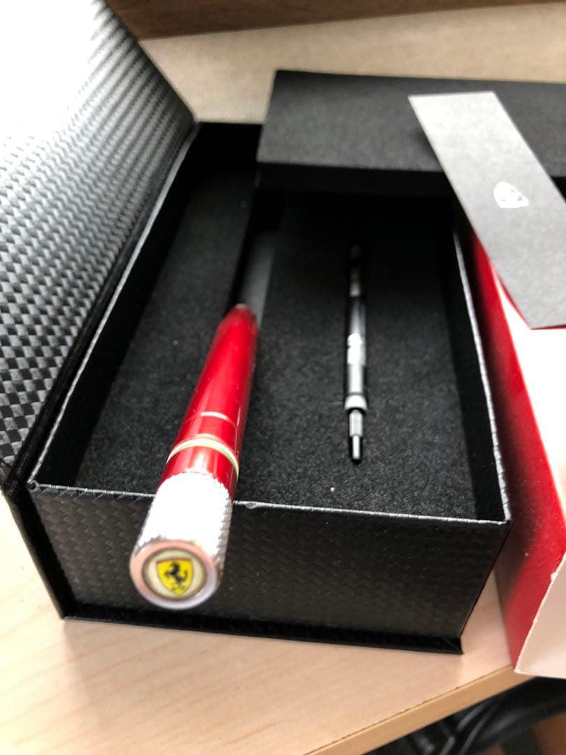 フェラーリ　プロデュース希少❗️未開封フェラーリ社純正　ボール　シャープペン