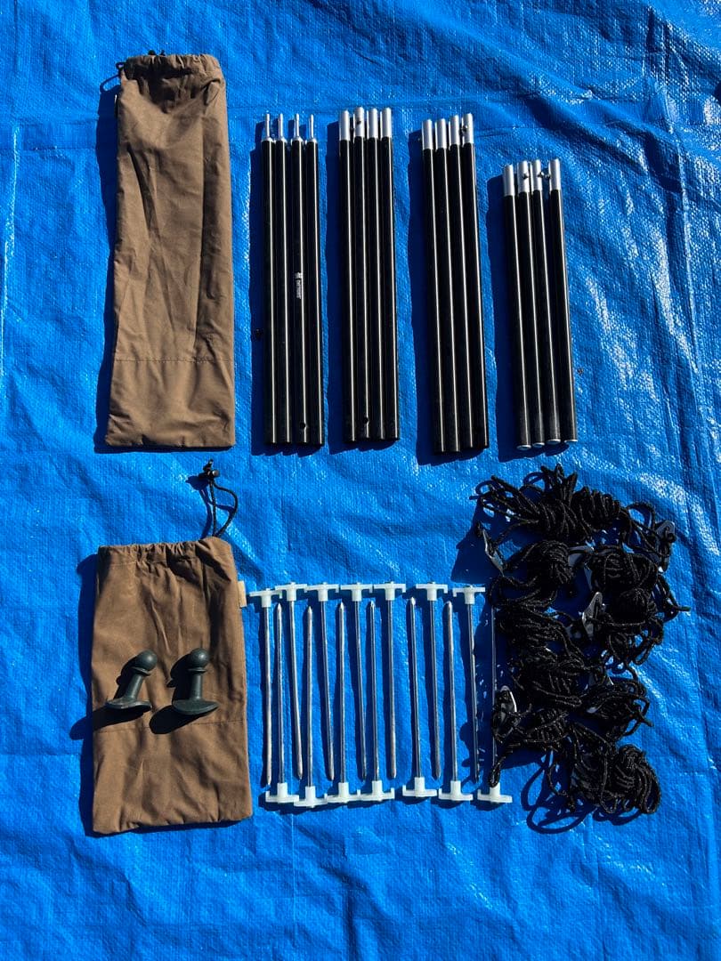 【美品】ワンティグリス ロックシールドTC 前幕セット