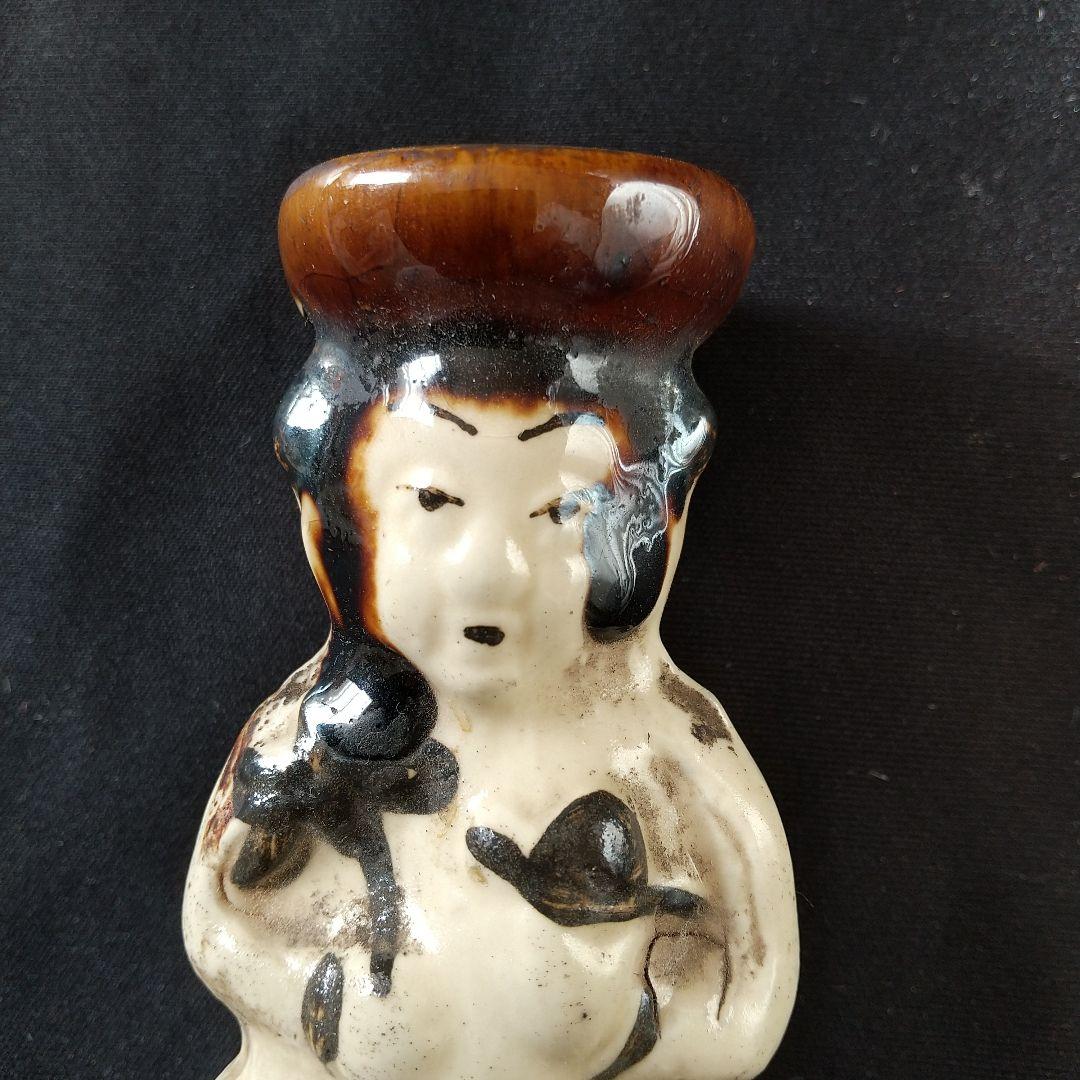 中国  磁州窯  人形  14～15世紀  出光美術館  貴重  骨董  茶道具