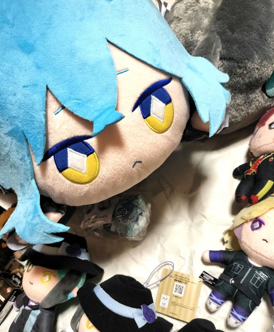 ツイステッドワンダーランド 寝そべりぬいぐるみ EXマスコット ちびぐるみセット