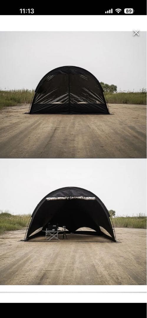 CAMVIL HARD LEVER BEETLE TARP TPU窓フルセット