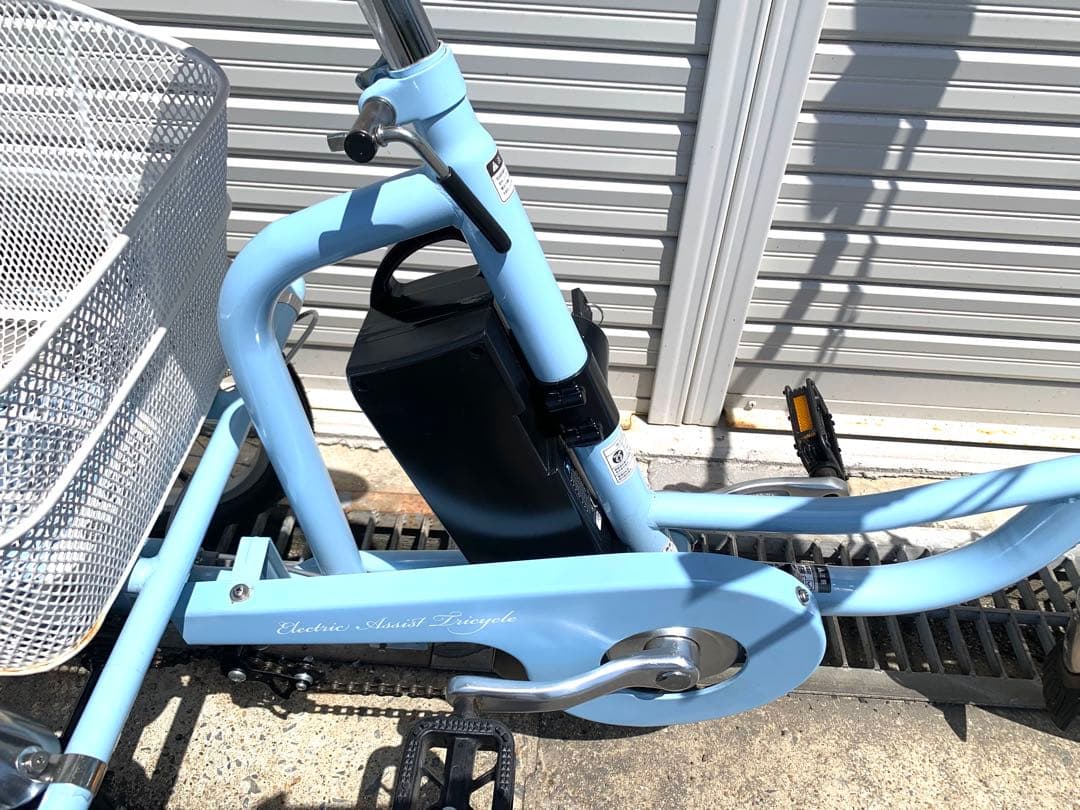送料無料 電動アシスト三輪自転車 24V10Ah 20-16インチ 動作確認済