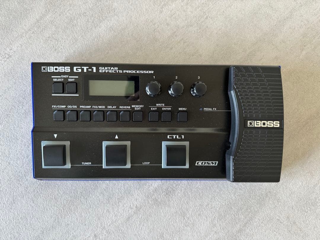 BOSS GT-1 ギターエフェクター + 純正アダプタセット