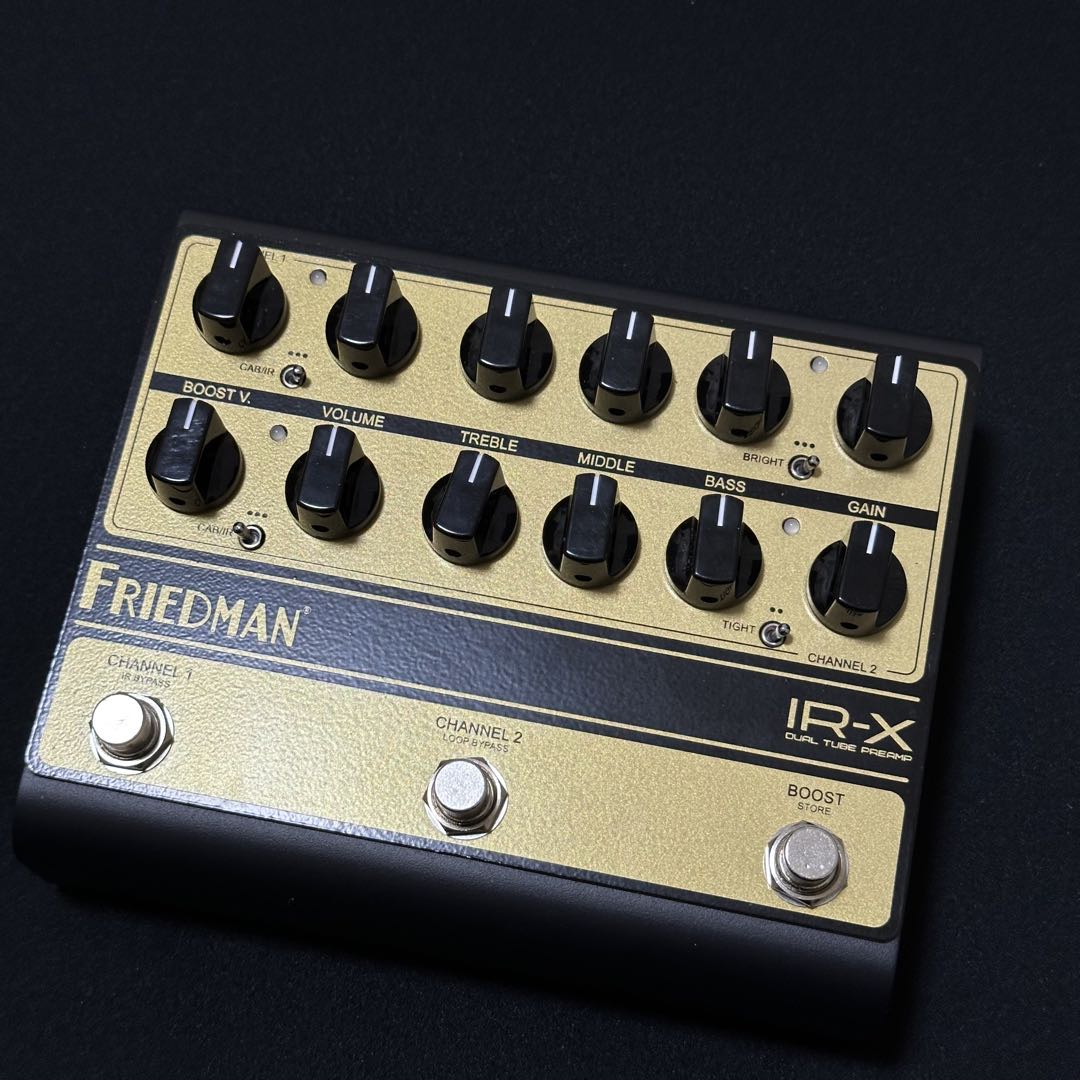 ★動作確認済★ Friedman IR-X Dual Tube Preamp