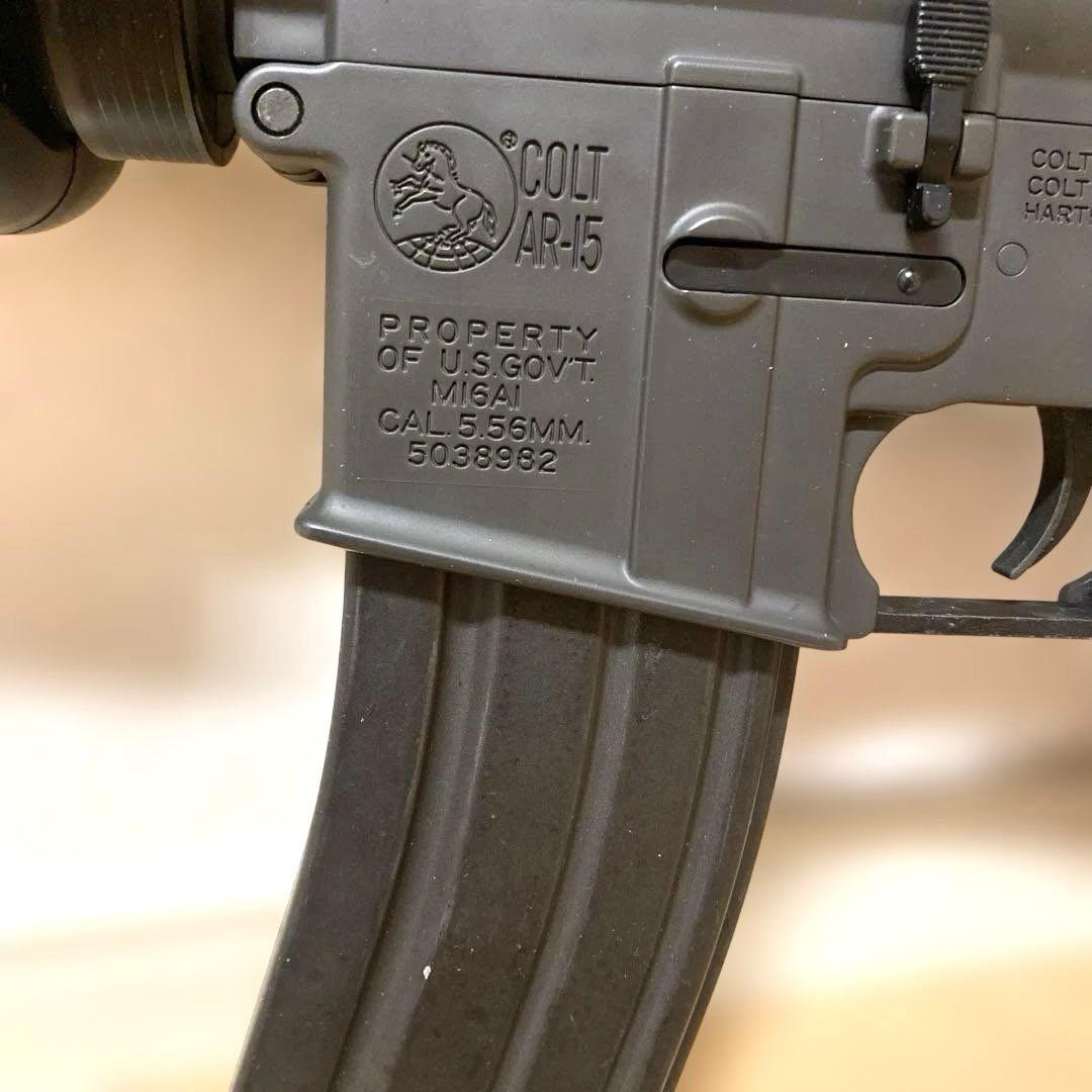 東京マルイ 電動ガン COLT AR-15 M16A1 エアガン 美品