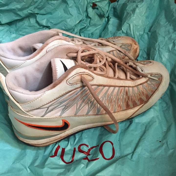 城島健司実着用スパイク【ダイエーホークス】