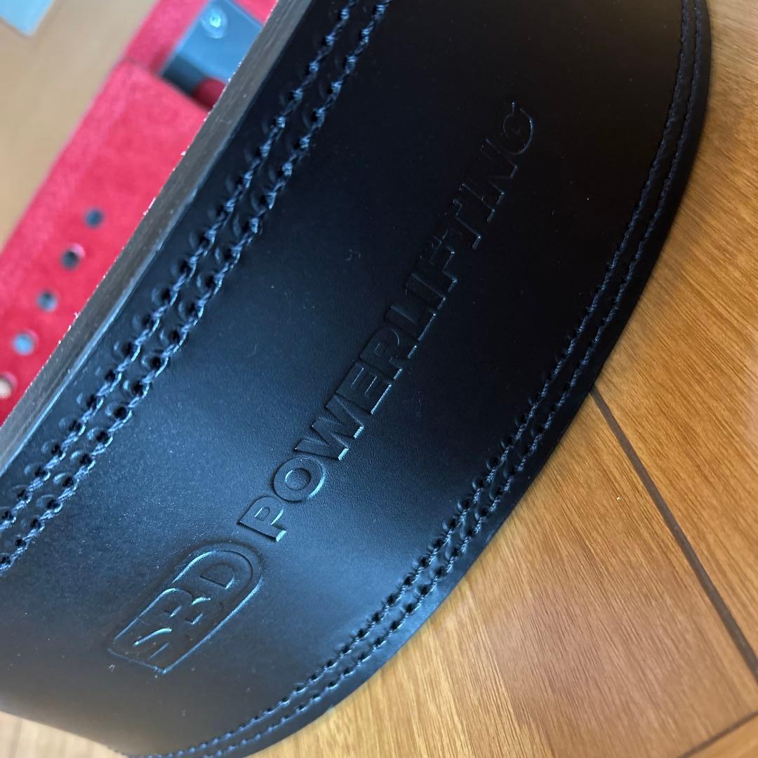 ★超美品！Lサイズ SBD トレーニングパワーベルト 腹圧ベルト 13㎜