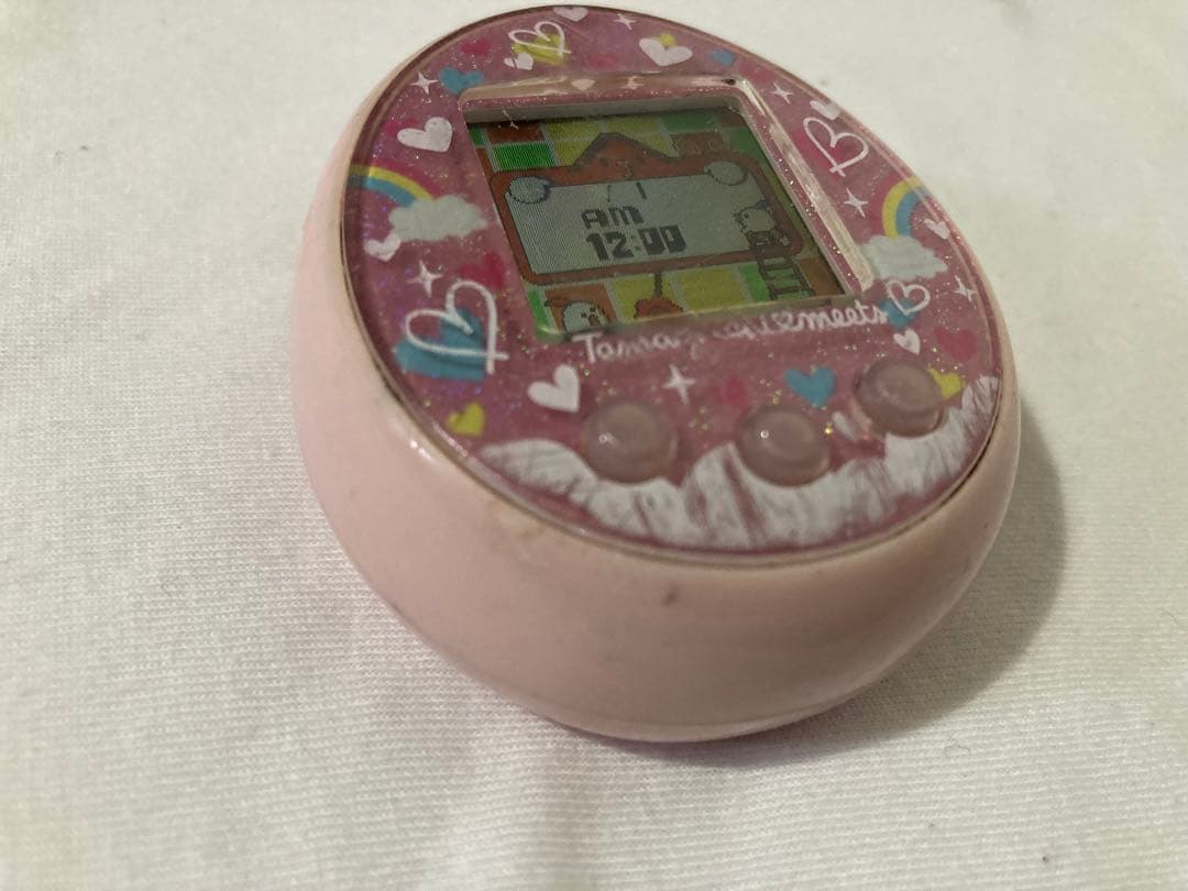 Tamagotchi Meets ピンク ハートデザイン　たまごっちみーつ