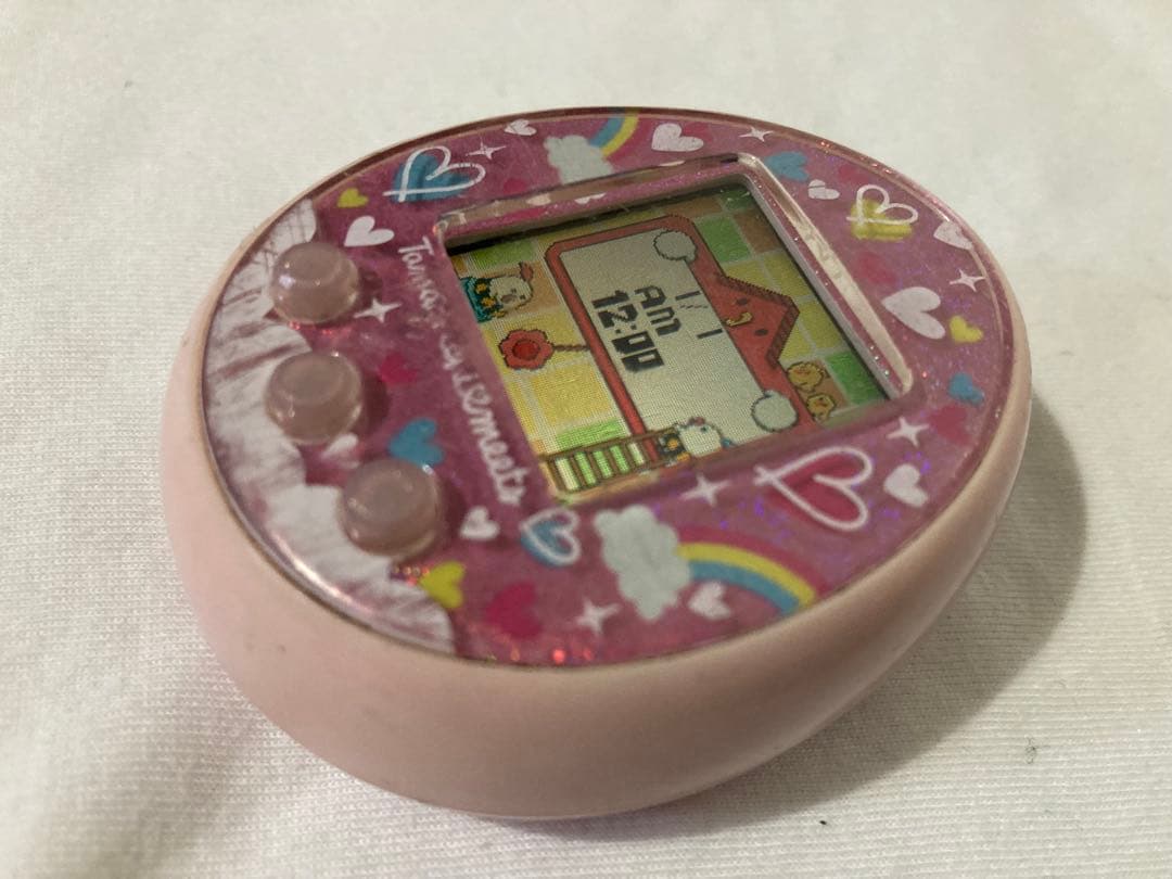 Tamagotchi Meets ピンク ハートデザイン　たまごっちみーつ