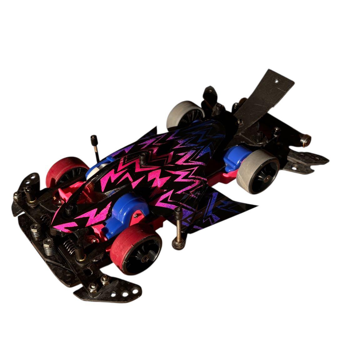 ミニ四駆 FM-VS完成車 提灯 ダブルバネAT アンカー